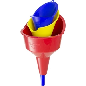 Hopkins FloTool 10714MX3 Super Funnel Trio , Red