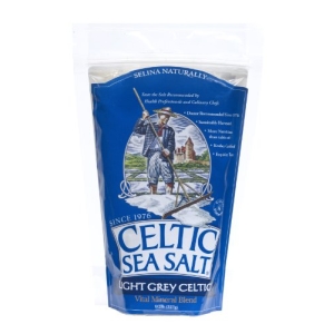 Celtic Sea Salt, Light Grey Pouch, 8 oz